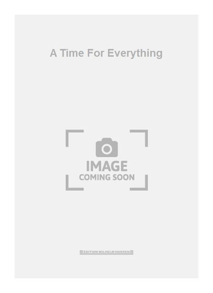 A Time For Everything